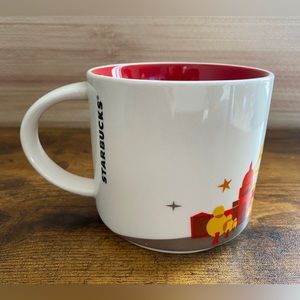 STARBUCKS 2015 You Are Here Series Coffee Mug AUSTIN TEXAS 3 1/2" x 3 3/4" 14 OZ
